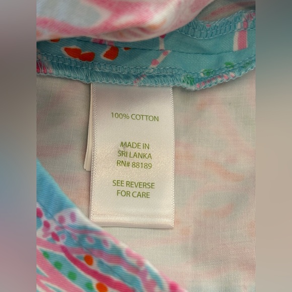 Lilly Pulitzer Buttercup Short Jellies Be Jamming Pink and Blue Size 4 - Picture 5 of 5